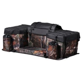 VEVOR ATV Rear Storage Bag, 68L ATV Rear Cargo Bag with Sponge Seat Cushion & Bottle Holder